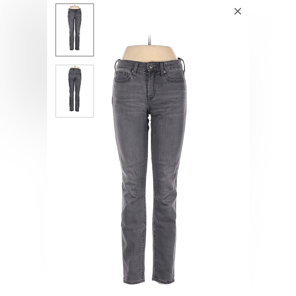 Gap denim 27 regular favorite jeggings in gray